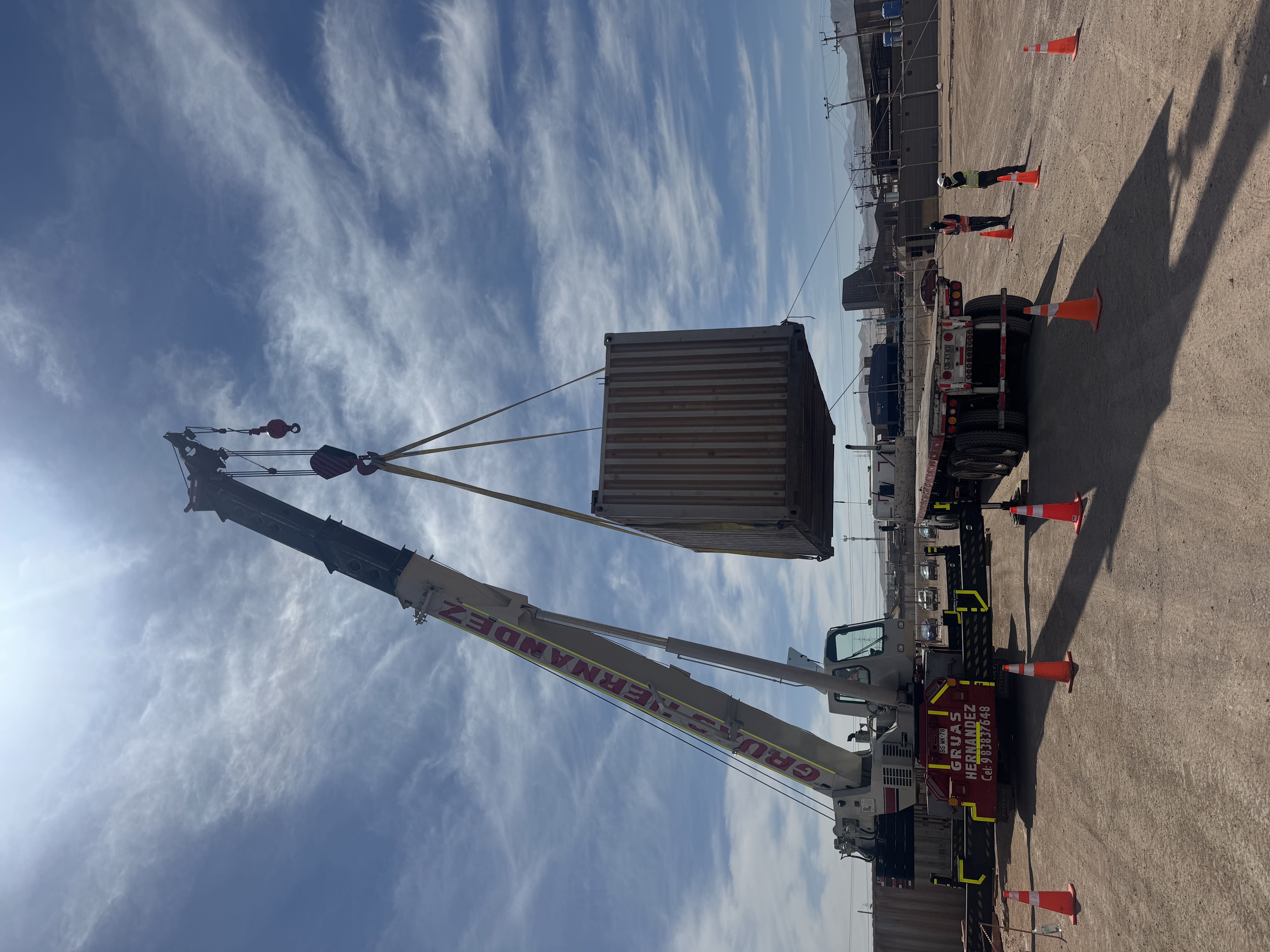 Arriendo de Grúa Telescópica en Antofagasta