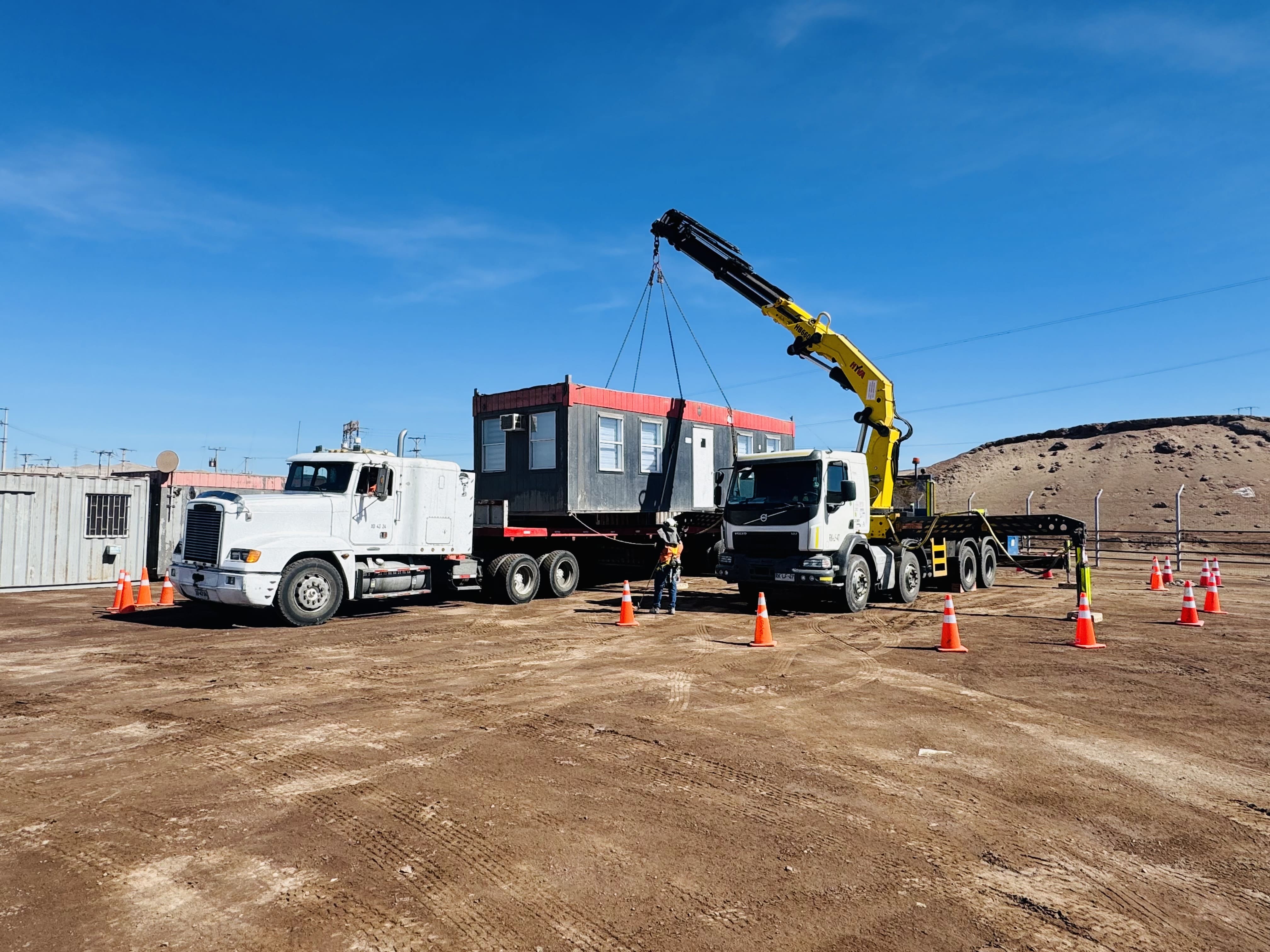 Transporte de carga industrial